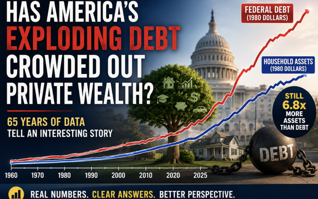 Has America’s Exploding Federal Debt Actually Crowded Out Private Wealth?