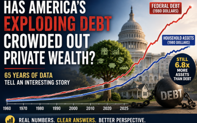 Has America’s Exploding Federal Debt Actually Crowded Out Private Wealth?